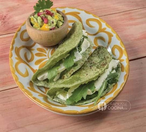 Quesadilla de Tortilla de Nopal 