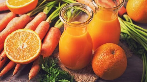 Jugos - Naranja o Zanahoria